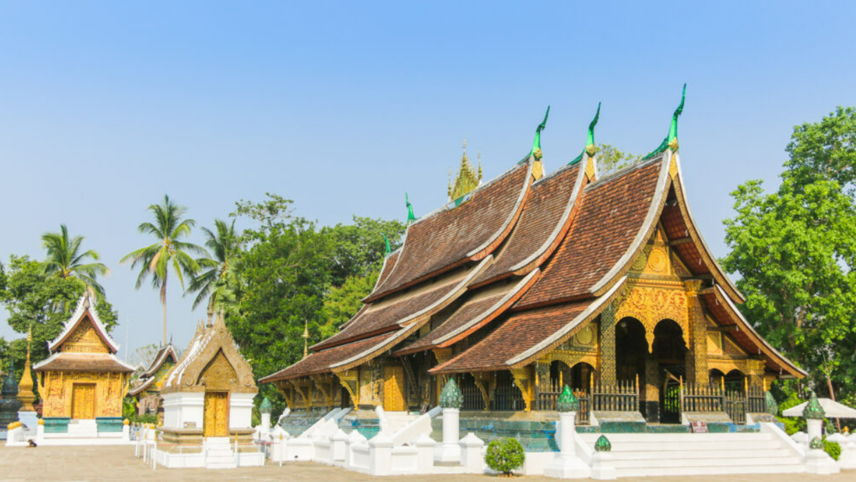 temple in luang prabang